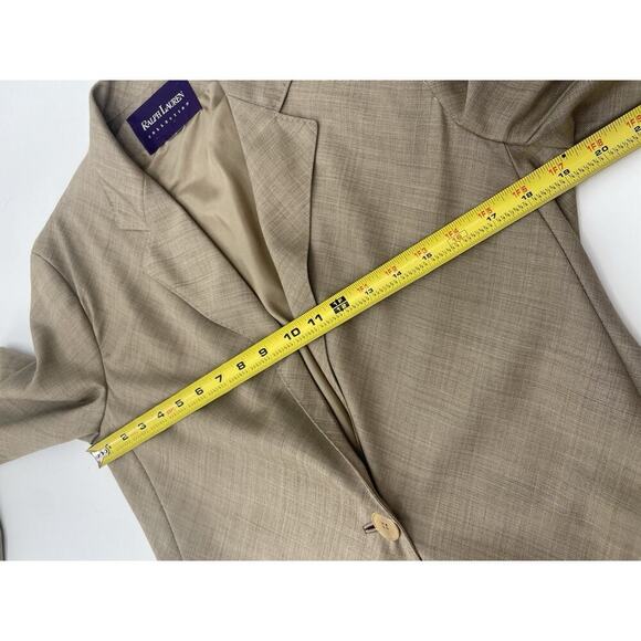 Ralph Lauren Collection Purple Label Long Blazer Wool Coat 1998 Runway Vintage L - Picture 12 of 15